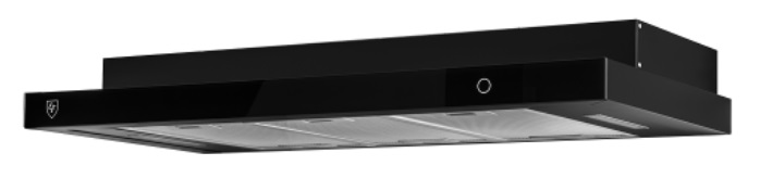 EF Cooker Hood EFCH 9204T BK - Full Black Color